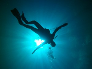 M'il Channel Blue water Dive with Yap Divers, Micronesia