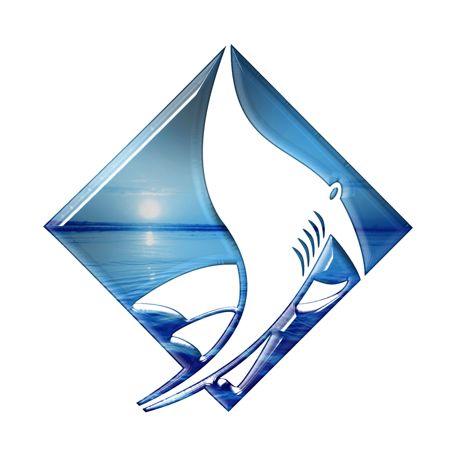 Manta Ray Bay Resort & Yap Divers Blue Image Logo Only