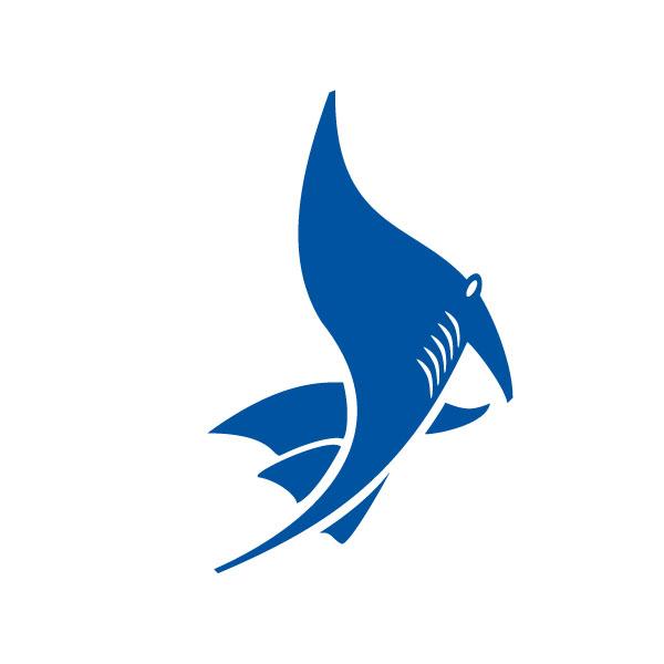 Manta Ray Only Blue No Diamond